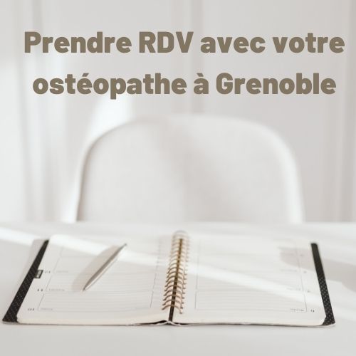 RDV osteopathe Grenoble